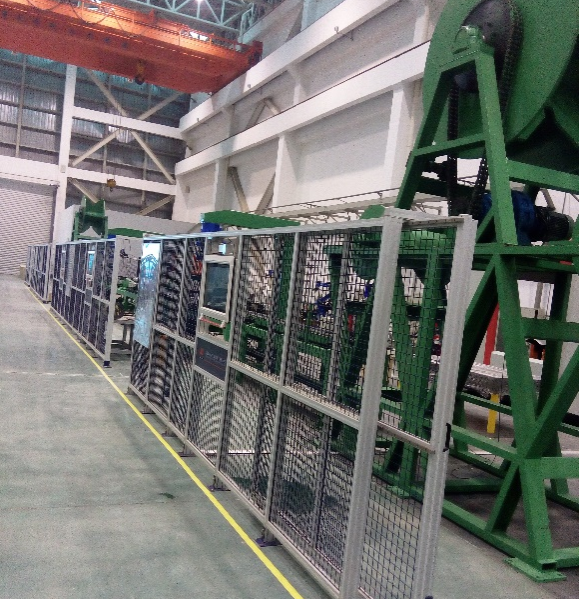 亞星錨鏈橫檔焊接自動(dòng)化生產(chǎn)線(xiàn)（自動(dòng)焊接方向）