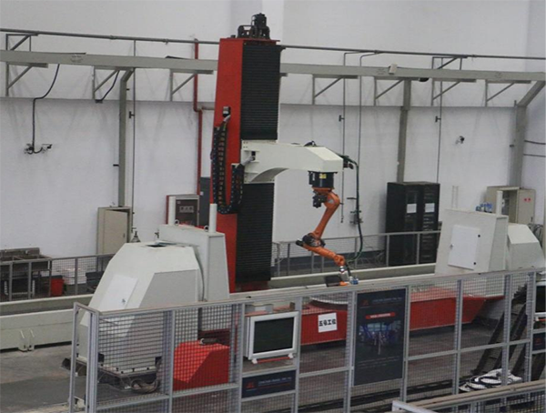 裝甲車(chē)炮塔機(jī)器人懸臂龍門(mén)焊接系統(tǒng)